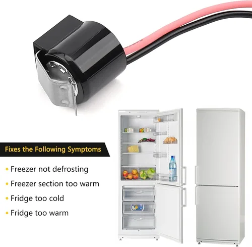 Vista 4 de W10225581 Pieza de repuesto para termostato bimetálico para descongelación compatible con Whirl-pool Ken-more- Sustituye a AP6017375 2149849 2161331