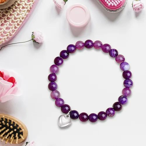 Vista 3 de Regalos inspiradores para mujeres, regalos de curación de aliento de piedra natural, regalos de relajación para mejores amigas, hermanas y niñas
