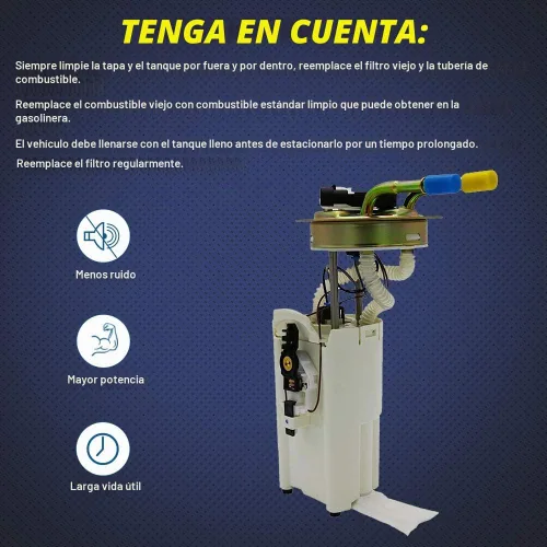 Vista 2 de FP3556M - Conjunto de bomba de combustible E3556M compatible con Cadillac Escalade ESV 2003, Cadillac Escalade EXT 2002 2003, Chevrolet Avalanche