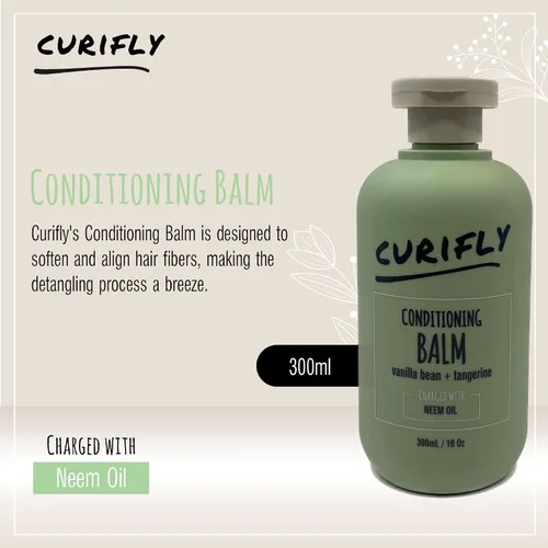 Vista 2 de Bálsamo acondicionador, bálsamo para el cabello con aceite de neem, hidratante para el cabello seco y dañado, sin parabenos y anticaspa para cabello