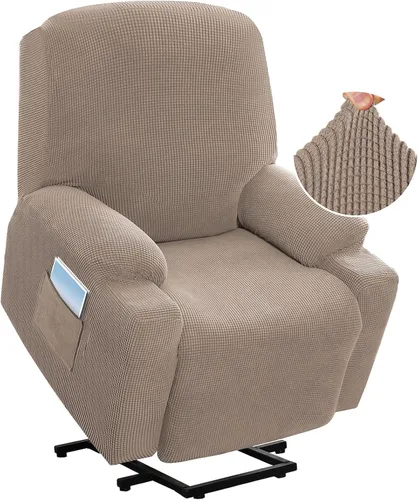Vista 18 de H.VERSAILTEX - Funda elástica para sofá reclinable, funda para silla reclinable eléctrica de elevación de potencia, funda para silla reclinable
