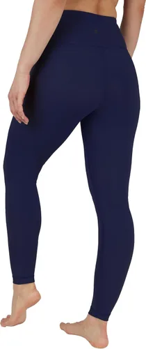 Vista 4 de 90 Degree By Reflex Leggings entrelazados de cintura alta a prueba de sentadillas para mujer