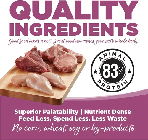 Vista 3 de NutriSource Element Series Wild Range - Alimento seco para perros, pollo, cerdo y bisonte, 12 libras