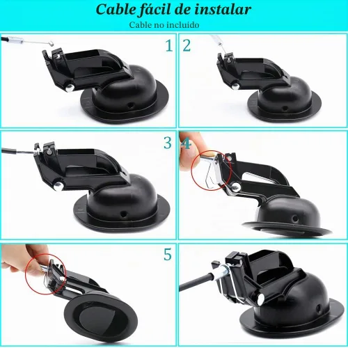 Vista 4 de ttmagic Piezas de repuesto universales de metal resistente para sofá reclinable, se adapta a Ashley, Lazy Boy y la mayoría de las marcas