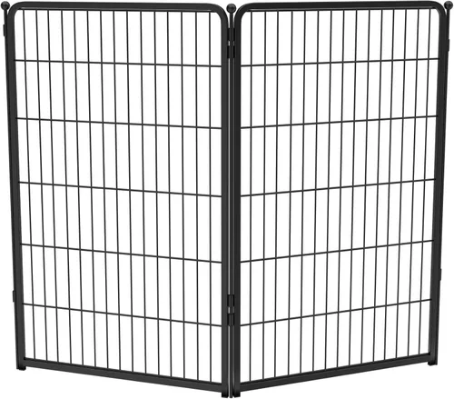 Vista 80 de FXW Homeplus Unleashed Corralito para Perros de Interior - Juego Sin Estrés y Seguro, Resistente de 24 Pulgadas 2 Paneles Corralito para Cachorros