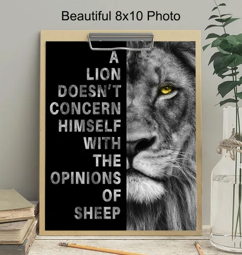 Vista 4 de Póster motivacional de arte para la oficina en casa, decoración de pared para hombres, cita inspiradora masculina, póster de éxito para hombres