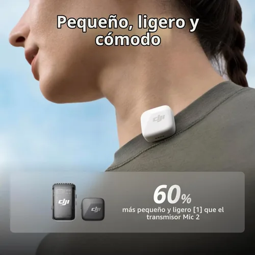 Vista 6 de DJI Mic Mini (1 TX + 1 Mobile RX), micrófono inalámbrico para smartphone