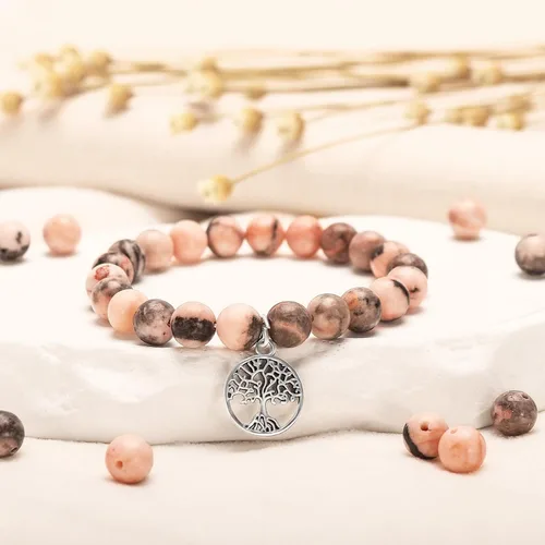 Vista 3 de Yeshen Regalos para tía, mamá, mamá, gigi, abuela, mimi, nana, hermana, mejor amiga, sobrina, madrina, novia, esposa, alma gemela, pulsera de piedra