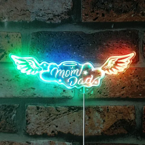 Vista 19 de ADVPRO Flor con tatuaje de serpiente RGB Dynamic Glam LED Sign - Forma de corte a borde - Decoración de pared 3D inteligente - Iluminación dinámica