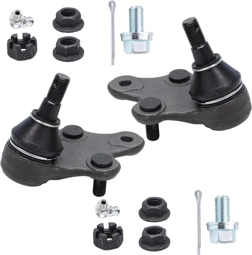 Vista 207 de Detroit Axle - Par (2) de juntas esféricas inferiores delanteras para Mitsubishi Montero 1992-2000 - [Montero Sport 1997-2004]