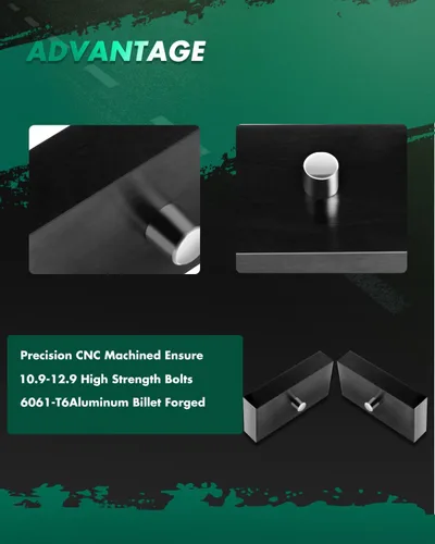 Vista 4 de SCITOO Kit de nivelación de elevación trasera de 1 pulgada en negro compatible con 1999-2018 para Ford F250 4WD SUPER DUTY para Ford F250 F350