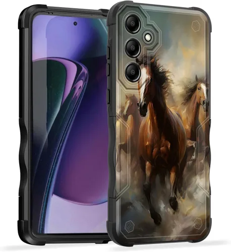 Vista 685 de Funda para Galaxy A14 5G, [Doble Capa][Protección contra Caídas de Grado Militar de 10 Pies] [Antideslizante] Funda Resistente a Prueba de Golpes