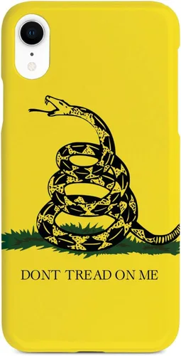 Vista 11 de Inspired Cases - Compatible with iPhone Xs Max Case - 3D Textured Protective Phone Case for Apple iPhone Xs Max - Don't Tread On Me - Snake