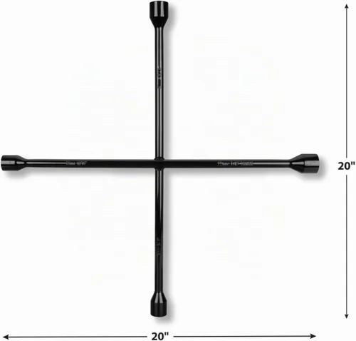 Vista 3 de Performance Tool W1 Silver Llave cruzada SAE/métrica de 4 vías de 20 pulgadas