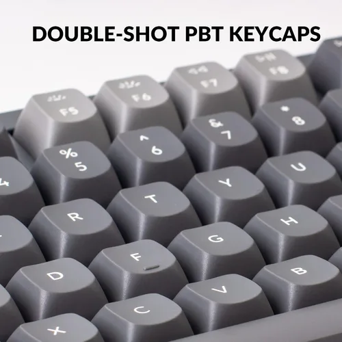Vista 2 de Keychron Q3 - Perilla de teclado mecánico con cable versión TKL QMKVIA programable macro con interruptor Gateron G Pro marrón intercambiable