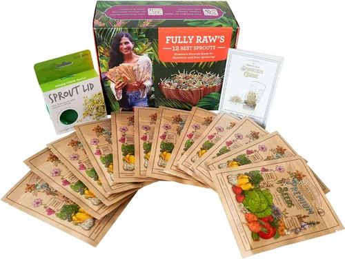 Vista 2 de Sustainable Seed Co - Paquete variado de 12 semillas orgánicas