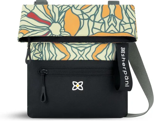 Vista 6 de Sherpani Pica, bolso cruzado pequeño, de nailon, bolso cruzado ligero, bolso cruzado para mujer, Fiori