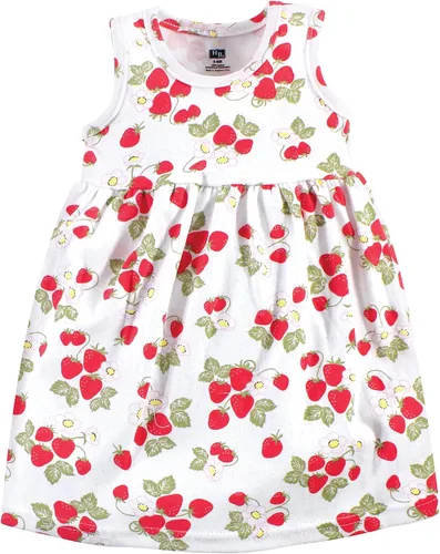 Vista 3 de Hudson - Conjunto de vestido y cárdigan de algodón para bebé