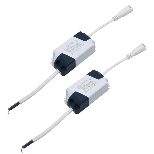 Vista 19 de Controlador LED de 1-3W, corriente constante 300mA CA 85-265V Salida 6-12V SM conector macho fuente de alimentación externa transformador