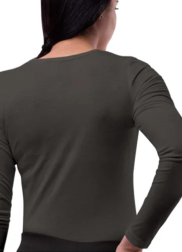 Vista 2 de Sivvan Scrubs for Women - Long Sleeve Comfort Underscrub Tee
