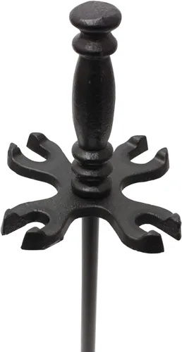Vista 6 de JVL 11-314 Belvoir Fireside Companion - Juego de herramientas, color negro