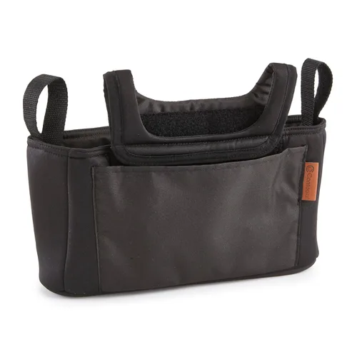 Vista 3 de Contours Organizador de cochecito de bebé, accesorio organizador ajustable para padres, portavasos y almacenamiento, compatible con vagones