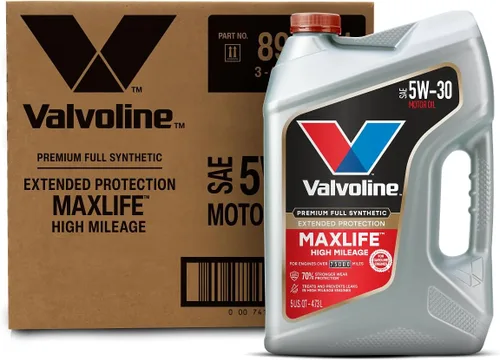 Vista 25 de Valvoline - Aceite de alto millaje 150 K con MaxLife Plus Technology, SAE 5W-20, 1 cuarto de galón