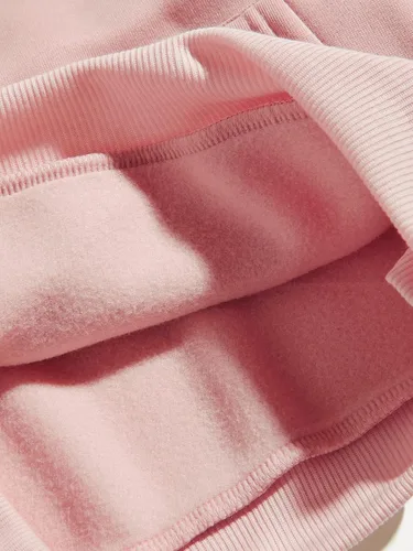 Vista 3 de Floerns Sudadera con capucha y cordón de manga larga con estampado gráfico de letras para mujer