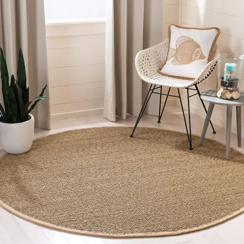 Vista 56 de Safavieh Colección de fibra natural NF115P - Alfombra (fibra natural), color gris, Fibras naturales