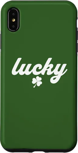 Vista 7 de Funda para iPhone 15 Lucky Clover Día de San Patricio