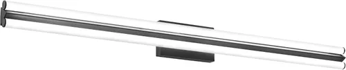 Vista 12 de SOLFART Lámpara de baño negra mate, barra de luz de tocador de 32 pulgadas, luces LED para espejo, luces LED para espejo, luz negra de tocador