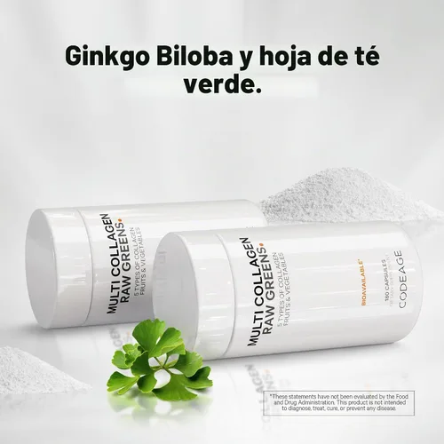 Vista 5 de Codeage Proteína de colágeno múltiple + suplemento de cápsulas orgánicas de superalimentos de verduras crudas, 21 frutas y verduras, péptidos