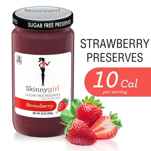 Vista 4 de Skinnygirl Conservas Kosher sin azúcar, fresa, 10 onzas