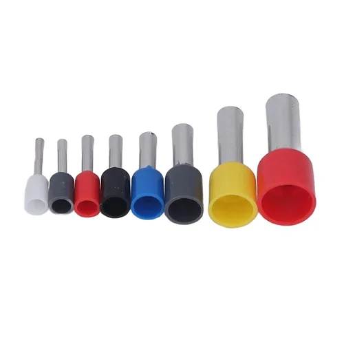 Vista 5 de FTVOGUE Kit de prensado de virola de 1200 piezas, terminales de alambre de cobre negro, engarzado de tornillo y terminales de tornillo