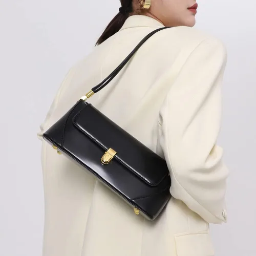 Vista 2 de Bolso de hombro vintage para mujer, monederos para mujer
