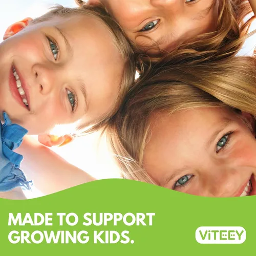 Vista 5 de Viteey - Gomitas de zinc para niños, 15 mg, sabrosas gomitas masticables con sabor a bayas Immune Support - Powerful Natural Antioxidant, Kids