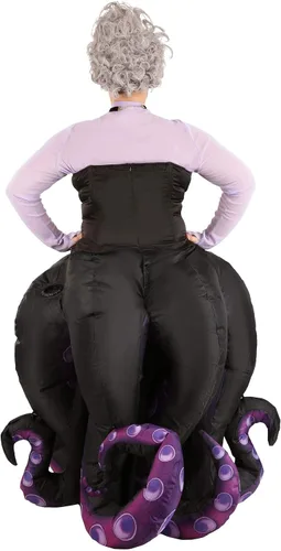 Vista 4 de Disguise Disfraz de Sirenita de Prestigio Ursula de talla grande para mujer, talla 4X