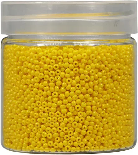 Vista 33 de Bala&Fillic Tamaño casi uniforme Cuentas de semillas redondas de color verde ejército de 2 mm Aproximadamente 10000 piezas/110 gramos en caja