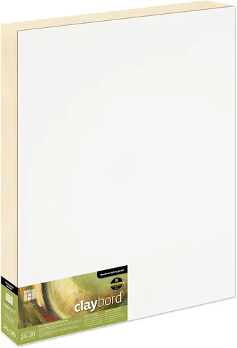 Vista 29 de Suministro de Arte Ampersand Panel de Pintura en Madera: Serie Museo Claybord, 5" x 5", Perfil Candeal de 1-1/2