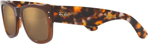 Vista 3 de Ray-Ban RB0840sf Mega Wayfarer - Gafas de sol cuadradas de corte bajo