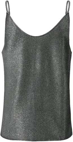 Vista 5 de YAnGSale Top - Chaleco con purpurina para mujer, camiseta sin mangas con tirantes para mujer, blusa sexy con vuelo, para club, sin mangas, Multicolor