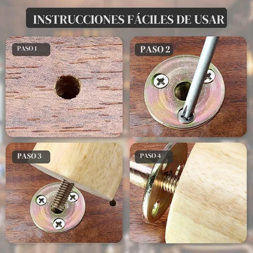 Vista 6 de Tuerca en T de acero al carbono de 12 piezas de 1/4 "-20 tuercas de inserción chapadas en zinc
