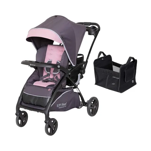 Vista 13 de Baby Trend Sit N' Stand® Double 2.0 Cochecito, Dash Black