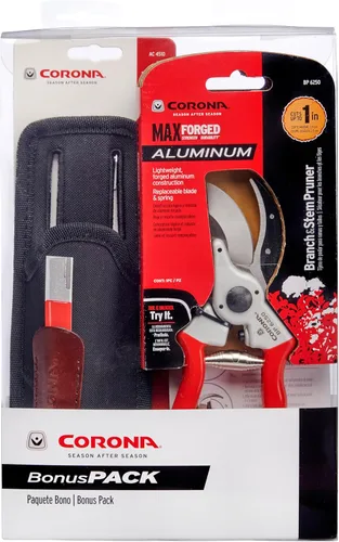 Vista 9 de Corona Tools BP 6250 MAXFORGED Podadora de derivación de aluminio, capacidad de corte de 1 pulgada, tijeras de podar manuales profesionales con hoja