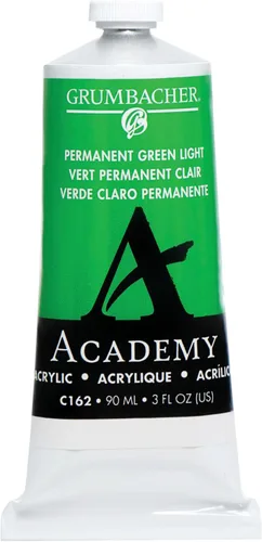 Vista 6 de Grumbacher Academy - Pintura acrílica, brillo, tubo de metal de 3.0 fl oz/3 onzas, tono verde de Hooker's