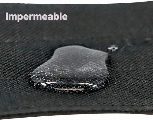Vista 6 de Collar táctico para perro con soporte Airtag para perros medianos, collar negro de 2 pulgadas de ancho Gift 3 Patches, Military Heavy Duty Dog
