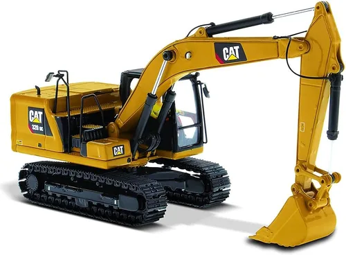 Vista 17 de Diecast Masters Excavadora hidráulica Caterpillar 335F L 1:50 Camiones para gatos y equipos de construcción de la serie High Line 85925