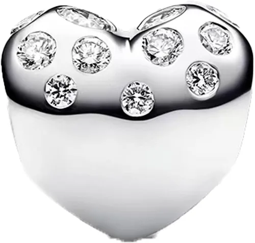 Vista 41 de Amufer S925 Charms for Women, compatible with Pandora Bracelets and Necklaces, Jewelry Gift