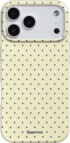 Vista 79 de inewateri Funda compatible con iPhone 11 con bonito diseño estético de lunares a la moda, fundas simples para TPU suave, funda de protección Negro