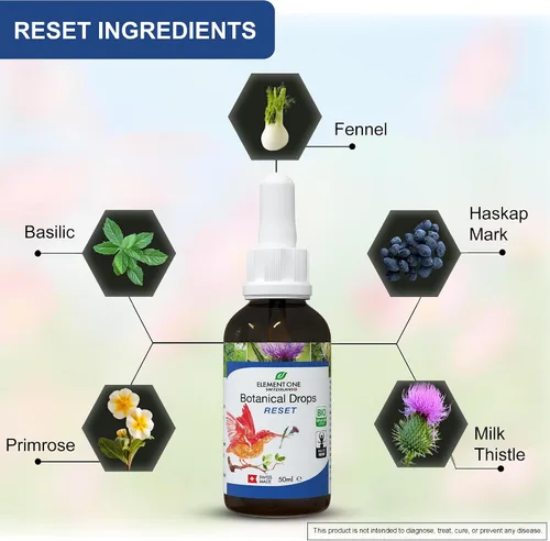 Vista 3 de element one El soporte de digestión totalmente natural aumenta la energía, alivia la hinchazón y el estreñimiento, sin alcohol